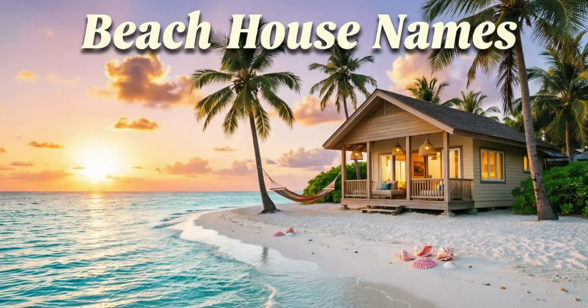 Beach House Names​