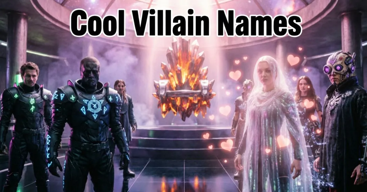 Cool Villain Names