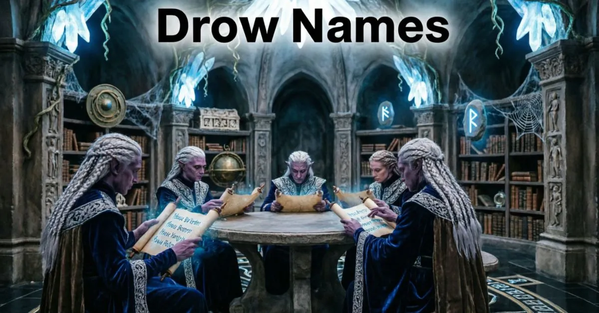Drow Names