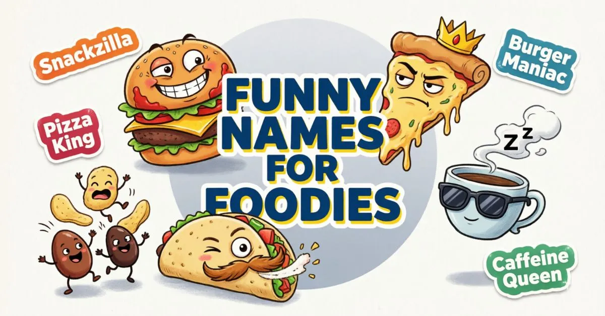 Funny Names For Foodies​