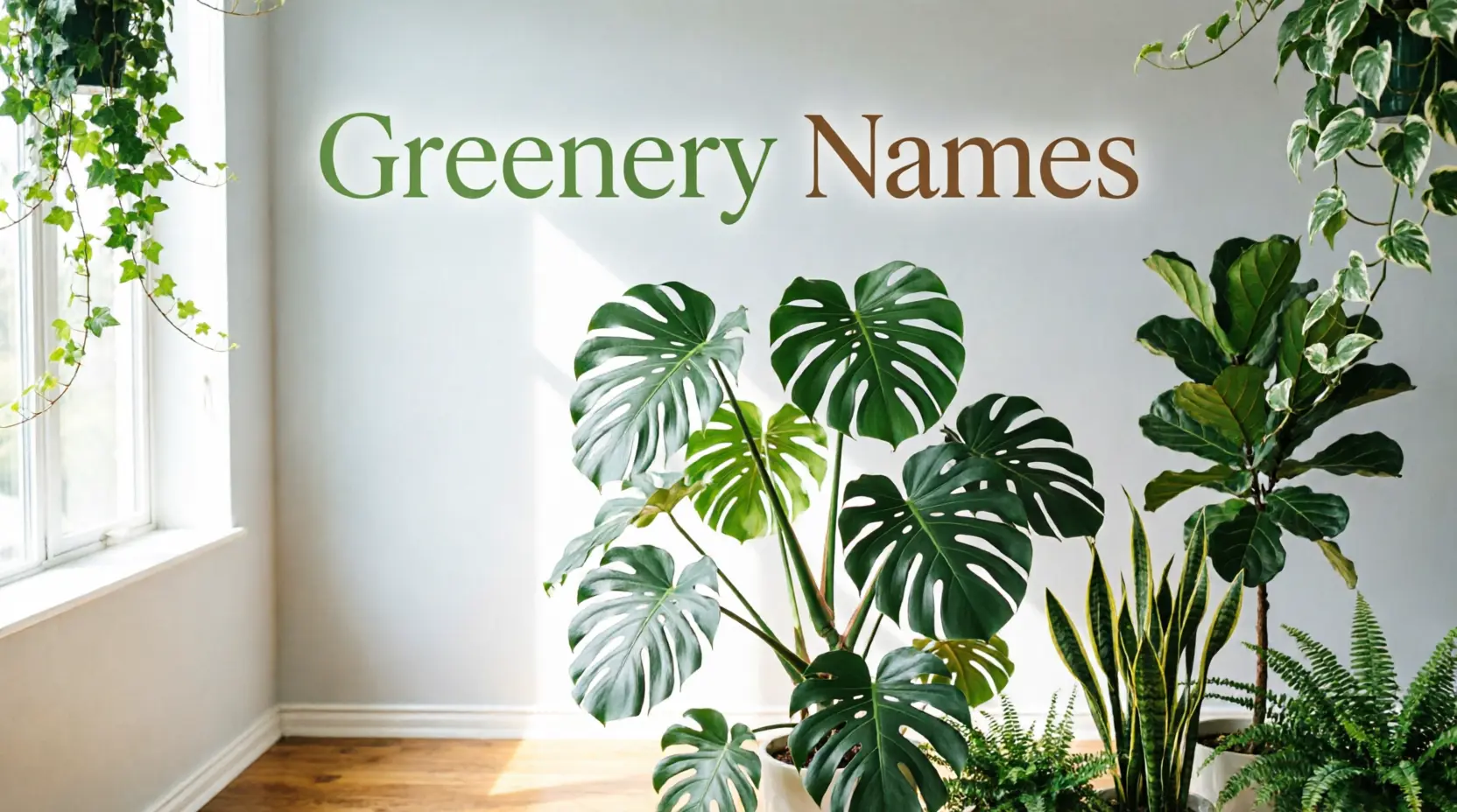 Greenery Names