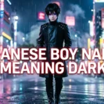 Japanese Boy Names Meaning Dark