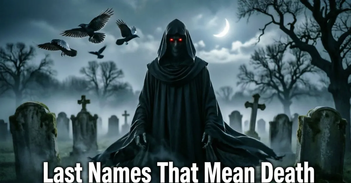 Last Names That Mean Death