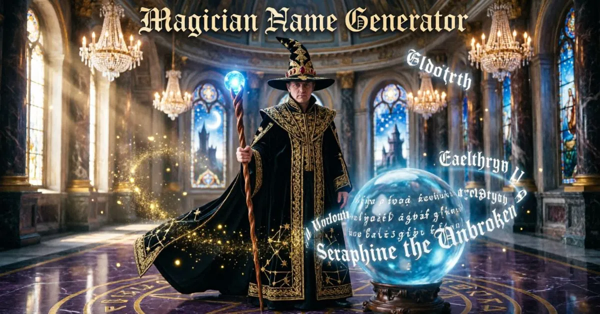 Magician Name Generator