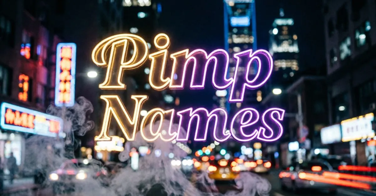 Pimp Names