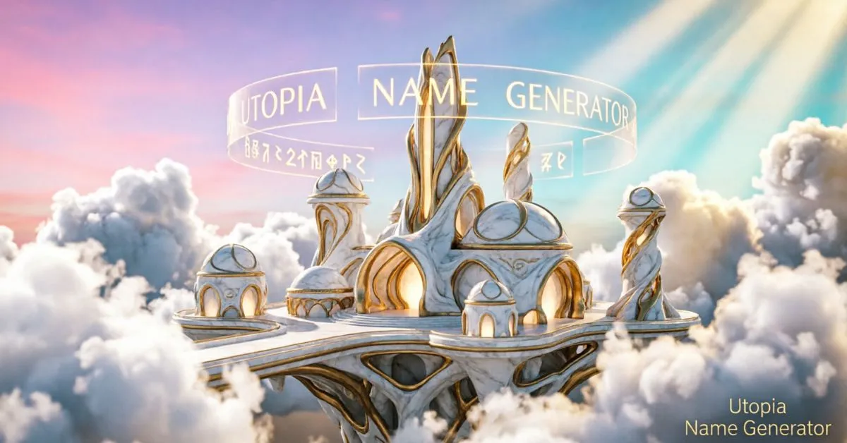 Utopia Name Generator