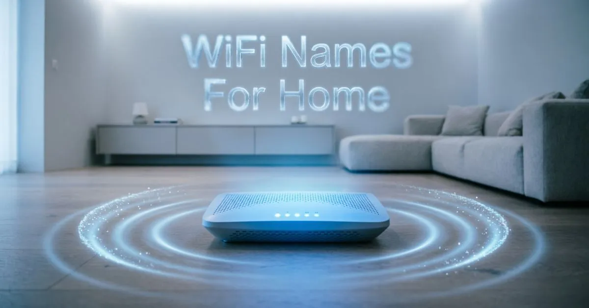 WiFi Names For Home