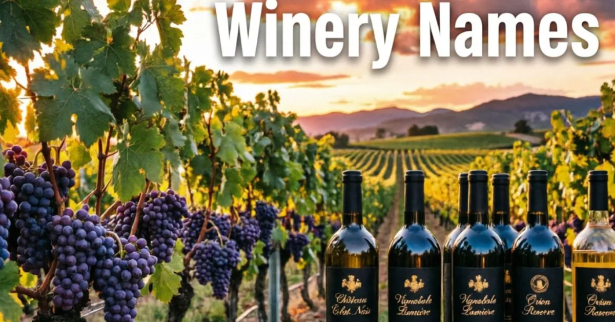Winery Names