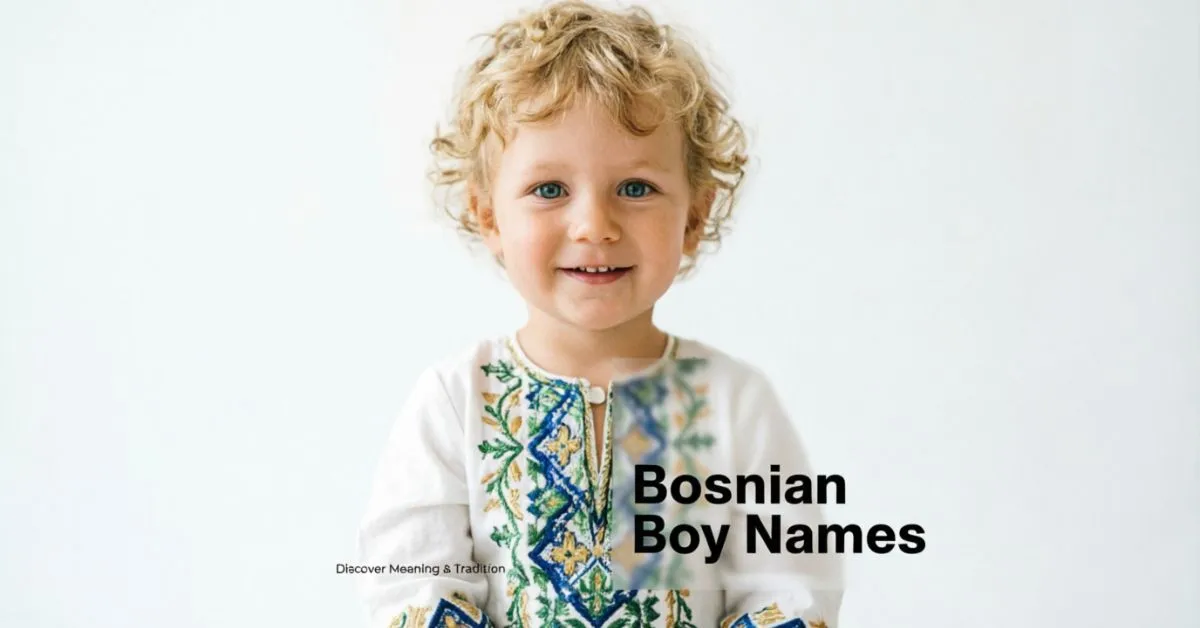 Bosnian Boy Names