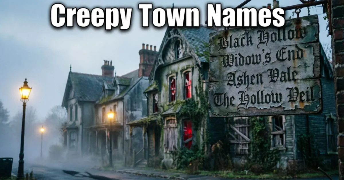 Creepy Town Names