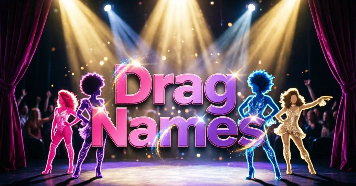Drag Names