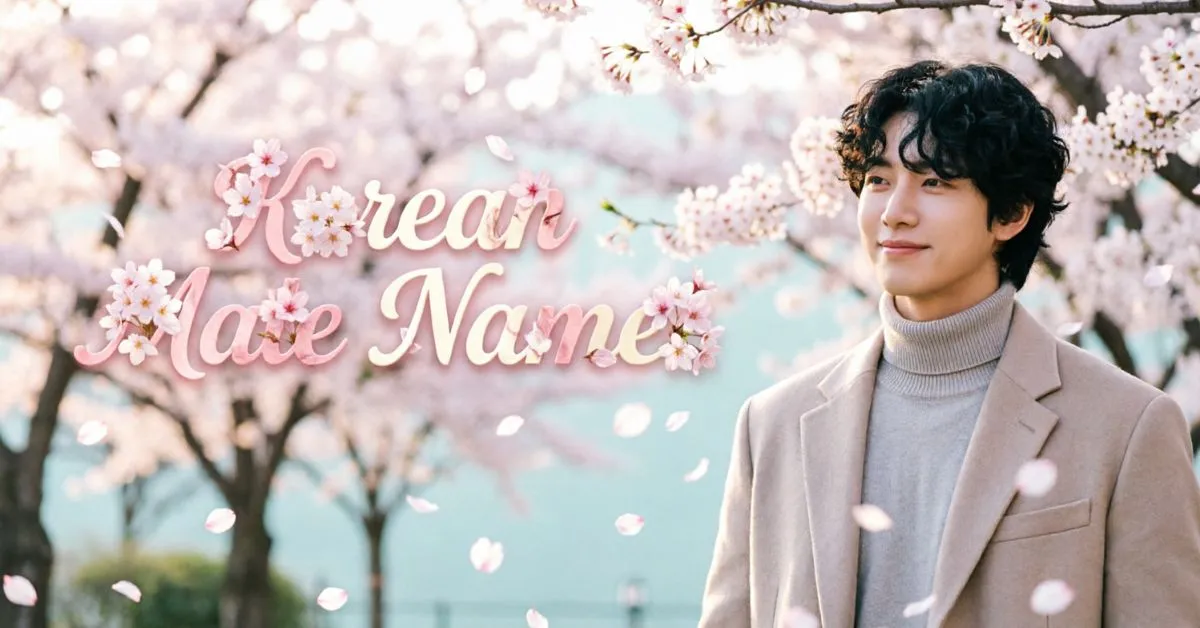 Korean Male Names