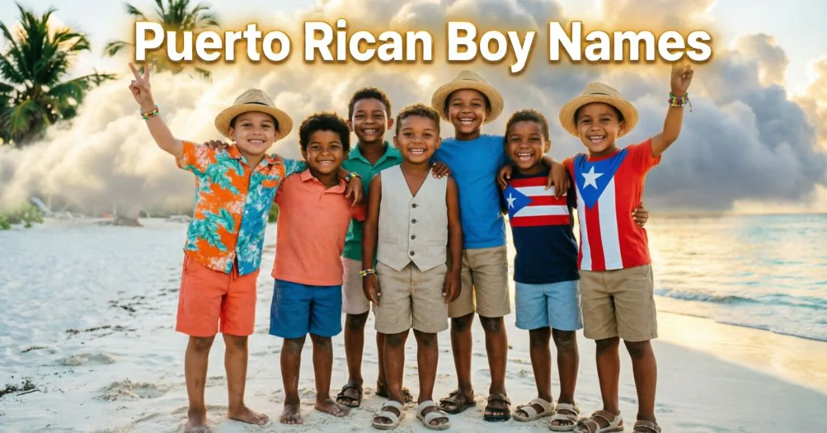 Puerto Rican Boy Names