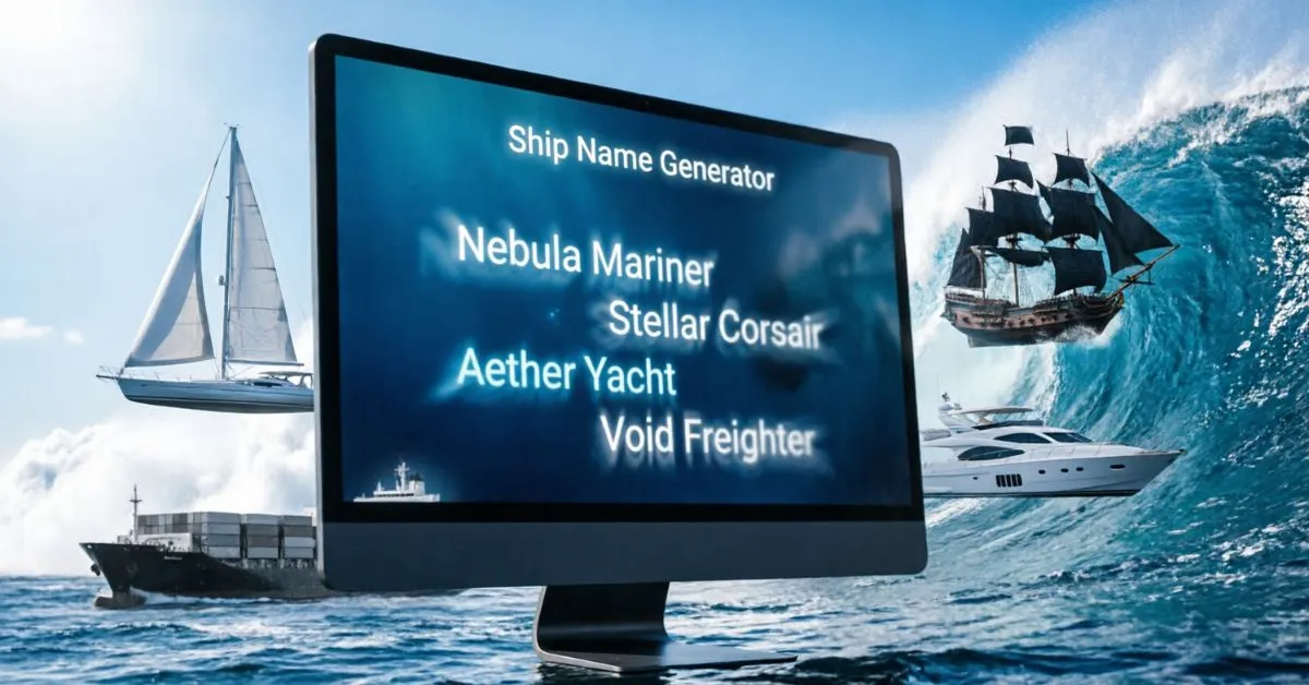 Ship Names Generator