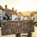Small Town Names
