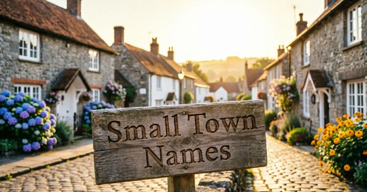 Small Town Names