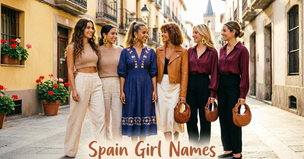 Spain Girl Names