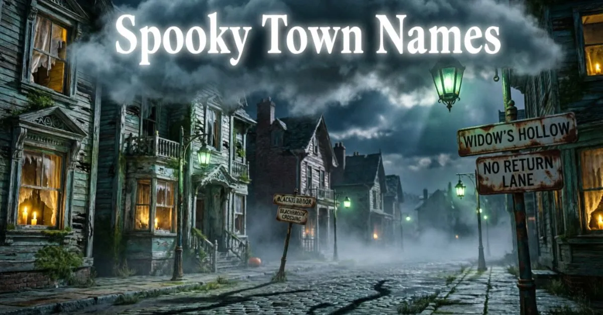 Spooky Town Names