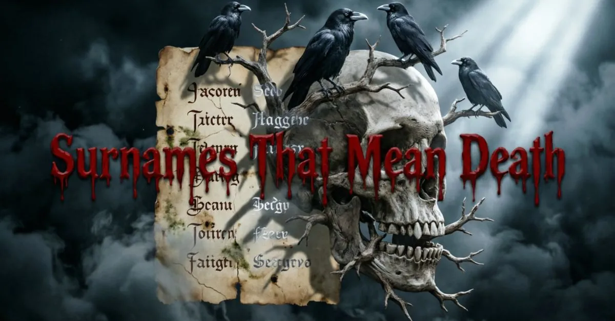 Surnames That Mean Death