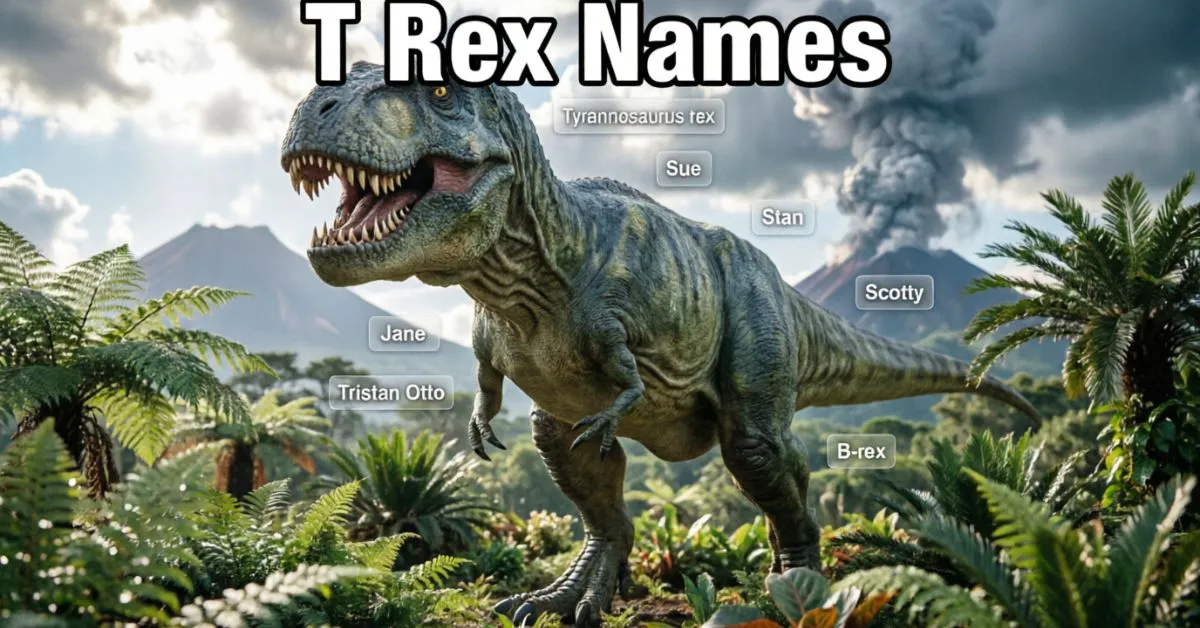 T Rex Names