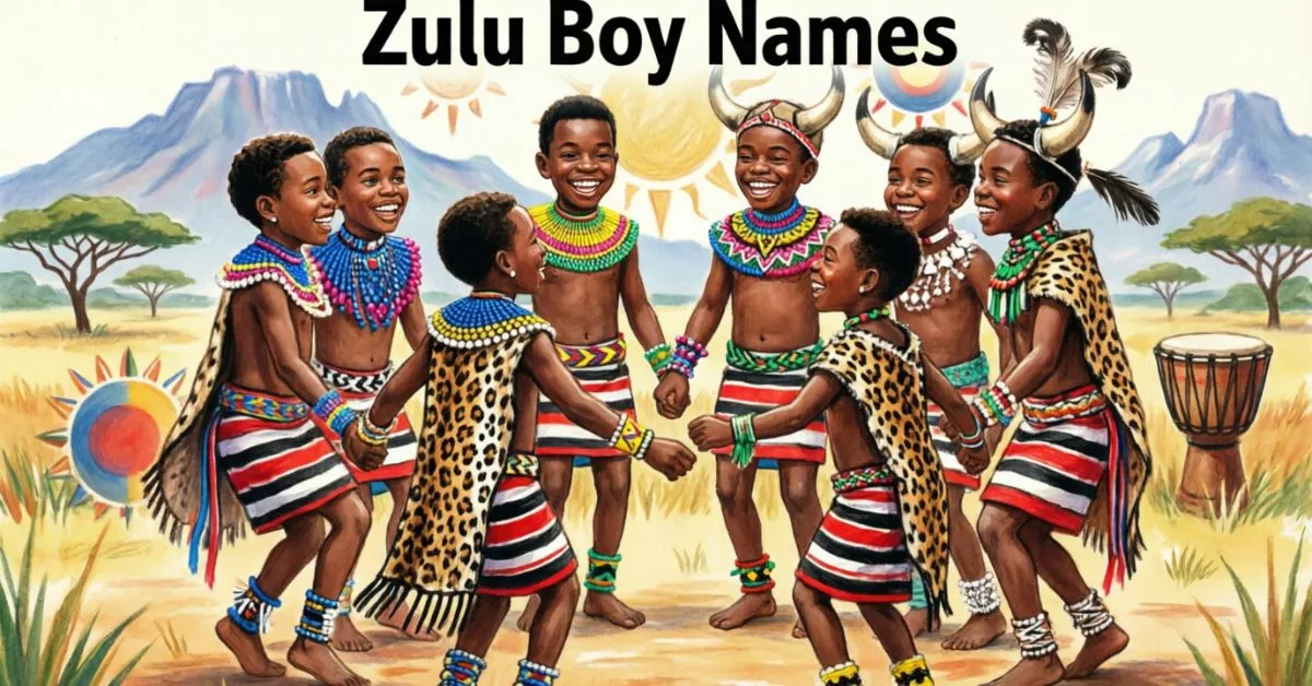 Zulu Boy Names