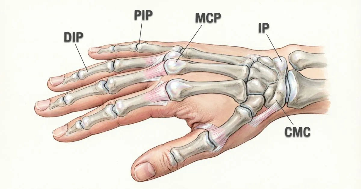 finger joint names