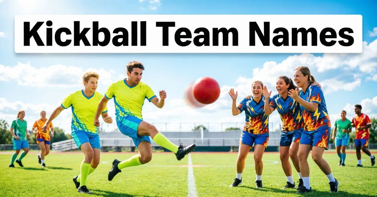 kickball team names