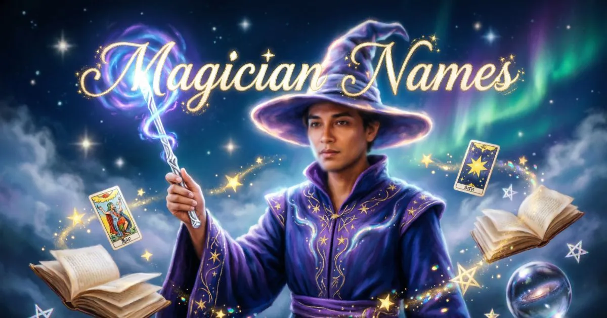 magician name